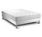 Ensemble Matelas Mousse Polyurethane à Memoire De Forme 140x190 Vitalmemo Ep:18cm - Sommier Blanc