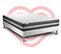 Ensemble Matelas Ressorts Ensaches Et Memoire De Forme 160x200 Vitalspring Zen Ep:26cm - Sommier Bla