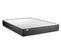 Ensemble Matelas Mousse Polyurethane à Memoire De Forme 90x200 Vitalpower Ep:20cm - Sommier Blanc