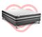 Ensemble Matelas Ressorts Ensaches Et Memoire De Forme 140x200 Vitalspring Zen Ep:26cm - Sommier Gri