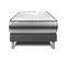 Ensemble Matelas Ressorts Ensaches Et Memoire De Forme 90x200 Vitalpower Recover Ep:26cm - Sommier G