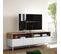 Horizon TV Stand White And Natural Oak