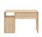 Oxford Desk Natural Oak And White