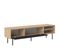 Ampere TV Stand Natural Oak And Black