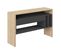 Choromela Light Oak And Black Console