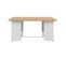 Square 67x67 Coffee Table White