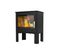 Poêle à Bois Fonte 8.7kw Noir - Fr9016140b