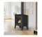 Poêle à Bois 8.7kw Noir - Fr9016210b