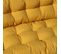 Set 2 Coussins Palette D'extérieur Riou Jaune Polyester 120 X 80 X 15 Cm