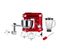 Robot Patissier Hachoir Blender Dallas Pro Rouge Acier 5.5l