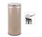 Poubelle De Cuisine Automatique Soho Taupe Acier Inoxydable 42 L