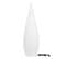 Lampadaire Ext Filaire Classy W150 Blanc Polyéthylène H150cm