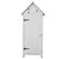 Armoire Cabine De Rangement 0.41m² Blanc - Arm0805w