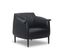 Fauteuil En Cuir Klum - Noir