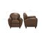 Fauteuil Club Marron Vieilli