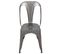 Chaise Indus Gris Acier (lot De 2)