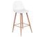 Chaise De Bar Rodrik Blanche 73 Cm (lot De 2)