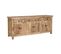 Buffet Mastic En Bois 3 Portes 4 Tiroirs