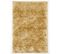 Tapis Shaggy 90x160 Rectangle Fait Main Beige Motif Uni Malaidory