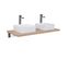 Plan De Toilette Suspendu Pour Vasque Will - 120 Cm - Ep. 3,8 Cm