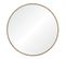 Miroir XXL Rond En Chêne 150 Cm Fab