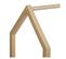 Penderie Enfant En Bois L100 X H125 Cm Homy