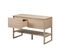 Meuble De Salle De Bain 120 Cm Bois Clair