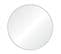 Miroir En Métal Rond D60cm Ema Blanc