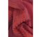 Voilage Grande Hauteur 140 X 280 Cm Jacquard à Rayures Opaques Et Transparentes Rouge