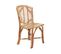 Chaise Soria - Rotin/bois