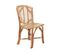 Chaise Soria - Rotin/bois