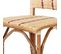 Chaise Soria - Rotin/bois