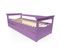 Lit Gigogne Topaze Pin Massif, Couleur: Lilas, Dimensions: 80x190