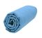 Drap Housse 100% Coton Bio Bleu 60x120