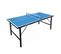 Mini Table De Ping Pong 150x75cm - Table Pliable Indoor Bleue. Avec 2 Raquettes Et 3 Balles. Valise