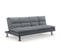 Banquette Clic Clac 3 Places Gris - Vanan