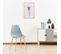 Lot De 6 Chaises Scandinaves Grises - Ela