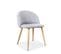 Chaise Scandinave Grise - Rossi