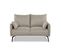 Canapé Scandinave 2 Places Beige - Ivar