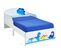 Pack Complet Premium  Lit Enfant Dinosaure : Lit + Matelas Et Parure + Couette + Oreiller