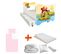 Pack Complet Lit Elfe : Sommier + Tiroir + Matelas Et Parure + Couette + Oreiller