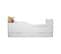 Pack Complet Lit Camion De Pompier : Sommier + Tiroir + Matelas Et Parure + Couette + Oreiller