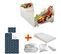 Pack Complet Lit Voiture De Course : Sommier + Tiroir + Matelas Et Parure + Couette + Oreiller