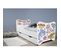 Pack Complet Lit Poissons : Sommier + Tiroir De Rangement + Matelas et Parure + Couette + Oreiller