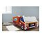 Pack Complet Camion Modèle Camion Rouge : Lit + Sommier + Matelas + Parure + Couette + Oreiller