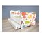 Pack Complet Lit Eléphants : Sommier + Tiroir + Matelas Et Parure + Couette + Oreiller