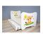 Pack Complet Lit Lion : Sommier + Tiroir + Matelas Et Parure + Couette + Oreiller