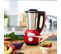 Blender Chauffant Inox Cooketice 1,5l Rouge