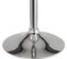 Lot 2 Tabourets De Bar-cuisine Simili Pivotant Hauteur Réglable Pied Chrome SATI  (gris)