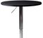 Table haute mange debout rond 60 cm SETI (noir)